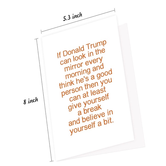 Hilarious Encouragement Card for Friend, Believe In Yourself Card - Picture 2 of 5